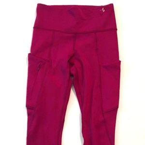 Magenta color athleta leggings